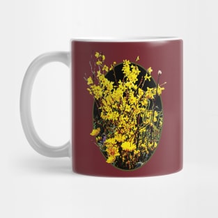 Forsythias - Forsythia Arrangement Mug